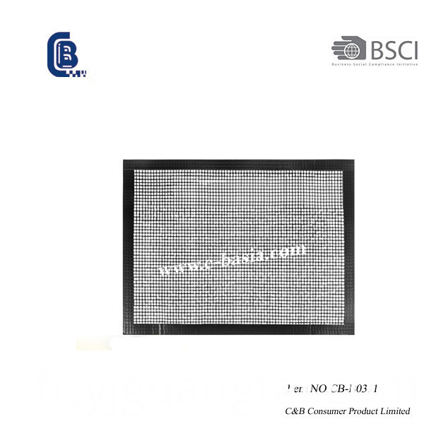 Maille antiadhésive pour barbecue, doublure de grillage réutilisable, tapis de gril